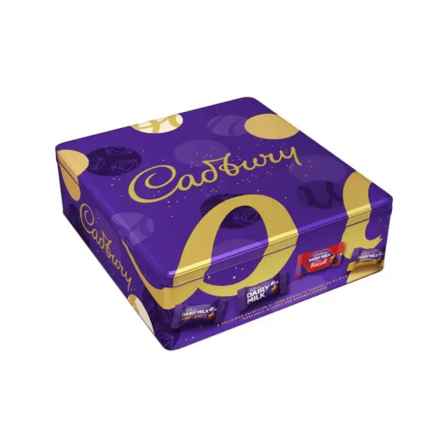 Cadbury Dairy Milk Chunks Tin 600gr (ΠΡΟΣΟΧΗ! Λιώνει!)