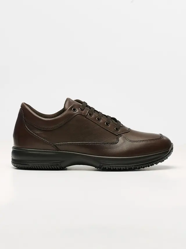 Imac Sneakers Ανδρικό δέρμα Καφέ IMA/651610 T.MORO 2