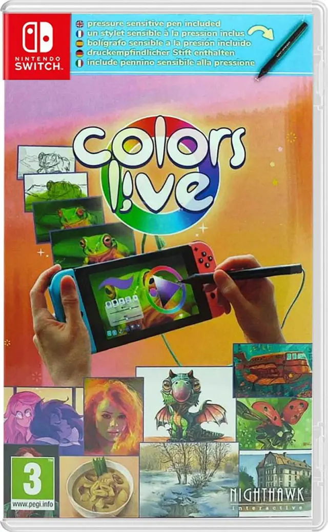 Colors Live (With Pen) - Nintendo Switch