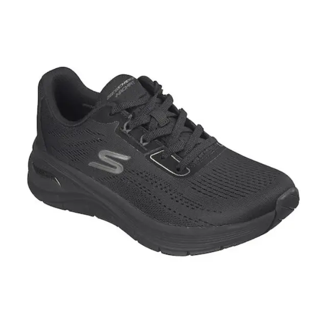 Γυναικεία Ανατομικά Sneakers Skechers Arch Fit Easy Flow 150884/BBK Μαύρα Μαύρο - 38,5 2