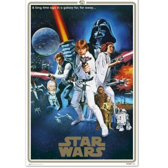 Αφίσα Star Wars Classic 40th Anniversary Poster 61×91.5 cm GPE5166