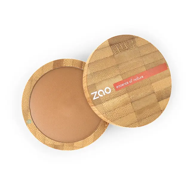 Zao Organic Mineral Cooked Powder – Βιολογική baked πούδρα για ηλιοκαμένο & ομοιόμορφο αποτέλεσμα - 342 Bronze Copper