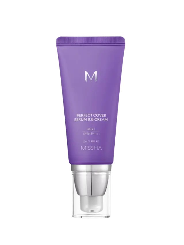 Missha M Perfect Cover Serum BB Cream #21 Light Beige SPF50+ 50ml