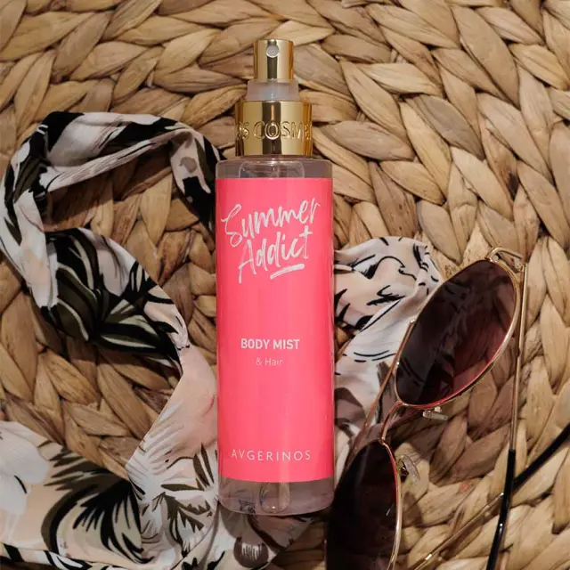 Avgerinos Cosmetics Summer Addict Body + Hair Mist Αρωματικό σπρέι Σώματος + Μαλλιών 150ml 2
