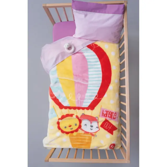Κουβέρτα Βελουτέ Κούνιας Baby Velour 110X140 Bv724 Palamaiki