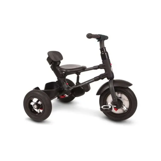 QPlay Rito Air Gel Αναδιπλούμενο Τρίκυκλο Ποδήλατο Black 10+ Μηνών 2