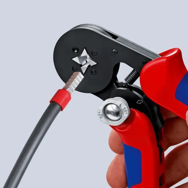 Knipex 975304- Αυτορρυθμιζόμενη πρέσα για μύτες ακροχιτωνίων με παράλληλη πρόσβαση 3