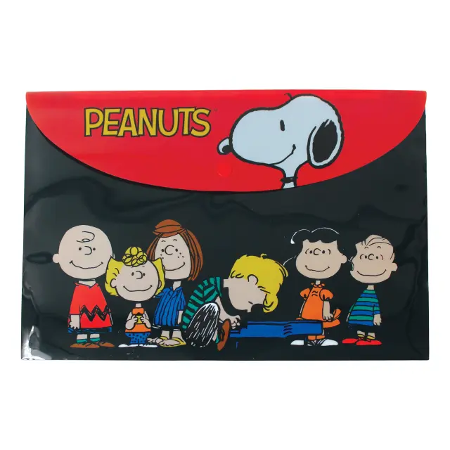 BMU Φάκελος Α4 με Κουμπί: Peanuts