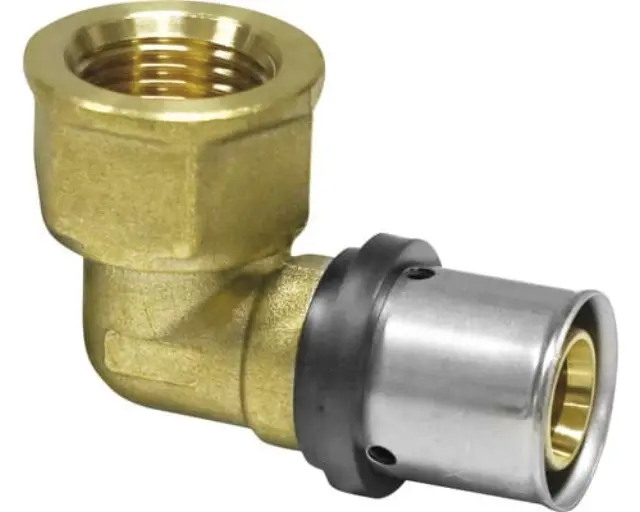 Γωνιά Θηλυκή Press Πολυστρωματικής PipeTec 20x2 - 1/2"