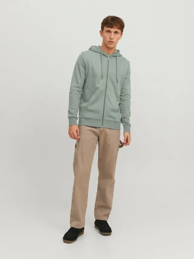 JJEBASIC SWEAT ZIP HOOD NOOS Sedona Sage 2