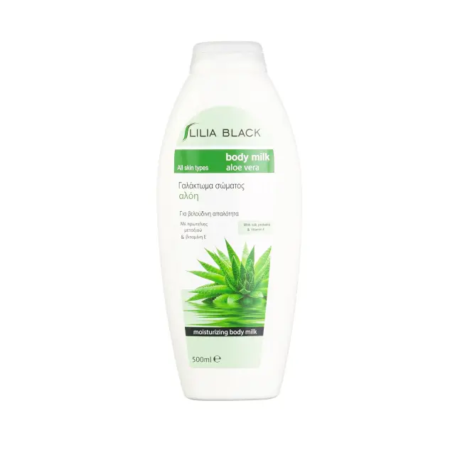 Lilia Black Body Milk Aloe Vera 500ml