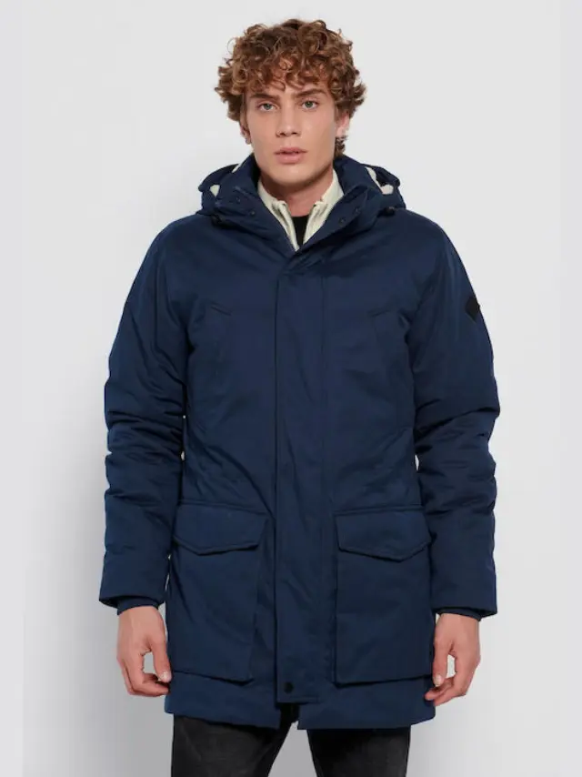 Funky Buddha Parka Ocean FBM006-041-01 - M