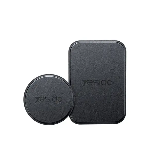 Yesido® Σετ Ανταλλακτικά Μεταλλάκια Δερματίνης 2Τμχ-Black 3