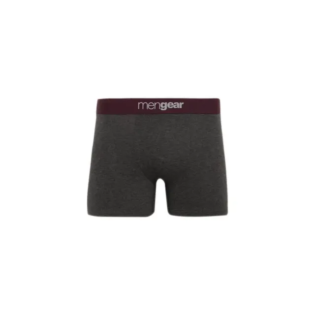 Minerva Ανδρικό Boxer Mengear Beercan - Διπλό Πακέτο, Χρώμα Ανθρακί-Μπορντό 3