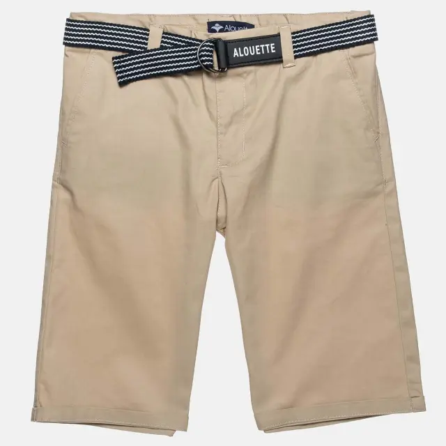 Βερμούδα chinos με ζώνη