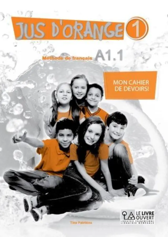 JUS D ORANGE 1 A1.1 MON CAHIER DE DEVOIRS
