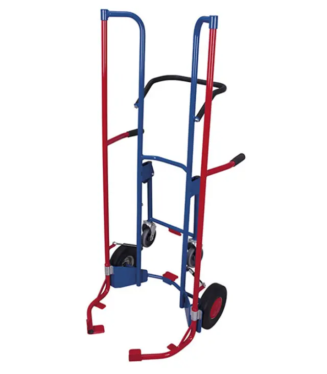 Variofit sk-710.305 Καρότσι για Ρόδες Αυτοκινήτων με Τροχούς Στήριξης για Φορτίο Βάρους ως 200kg