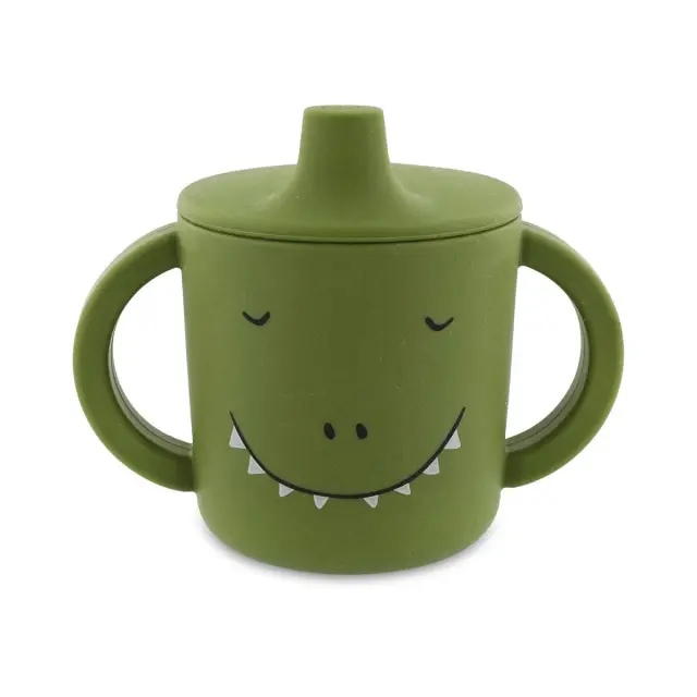 Εκπαιδευτικό Ποτήρι Σιλικόνης Sippy Cup Mr. Dino 207ml - Trixie