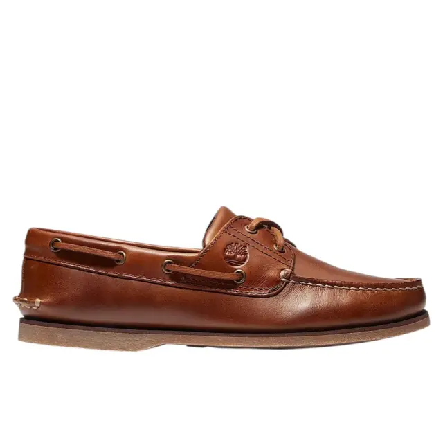 Ανδρικά Δερμάτινα Μοκασίνια Timberland Classic Boat TB0A232XF74 Sahara Ταμπά - 42