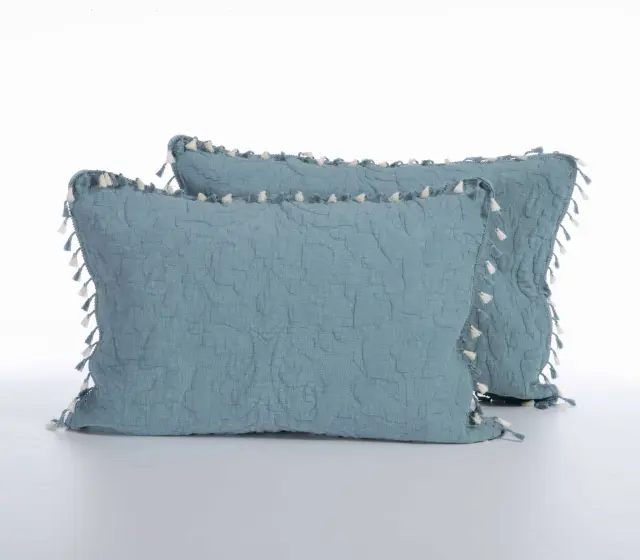 ΜΑΞΙΛΑΡΟΘΗΚΕΣ ΣΕΤ 2 ΤΕΜΑΧΙΩΝ FERAGGIO BLUE 52X72 NEF-NEF HOMEWARE PETROL 2