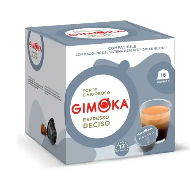 Gimoka Deciso Κάψουλες Dolce Gusto 16τμχ