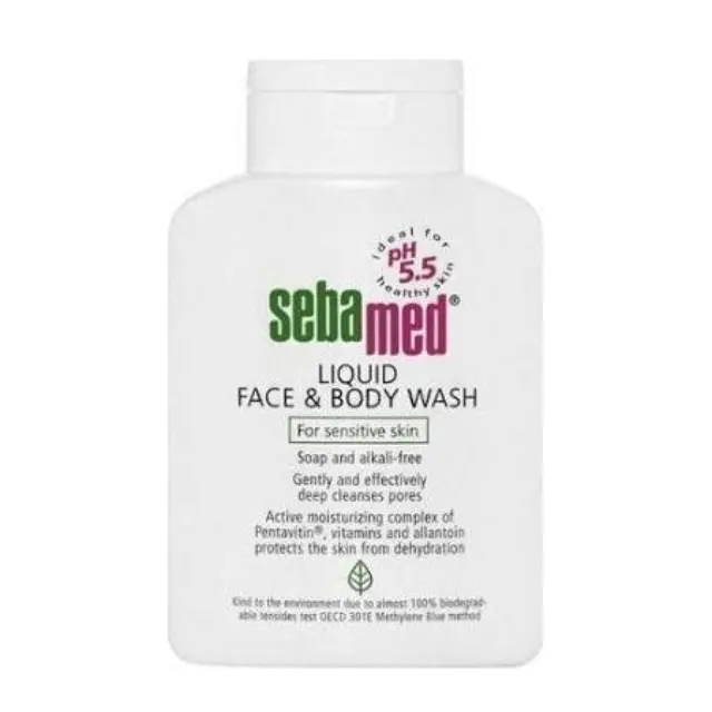 Sebamed Liquid Face + Body Wash Καθαριστικό Προσώπου και Σώματος 200 ml