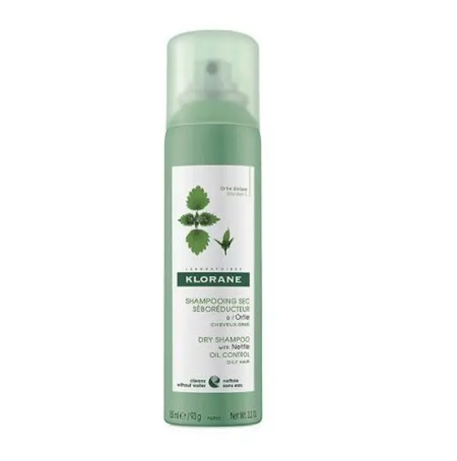 Klorane Dry Shampoo with Nettle, Ξηρό Σαμπουάν κατά της Λιπαρότητας με Εκχύλισμα Τσουκνίδας, 150ml