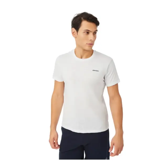 Minerva Ανδρικό T-Shirt Classic Logo, Χρώμα Λευκό 3