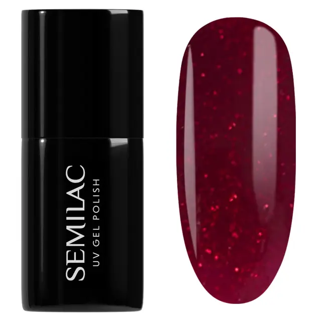 Semilac Ημιμόνιμο Βερνίκι 954 Silky Rouge 7ml