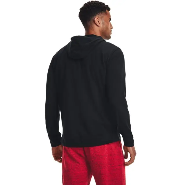 Under Armour Rival Terry Full Zip Hoodie (1370409-001) - Μαύρο 3