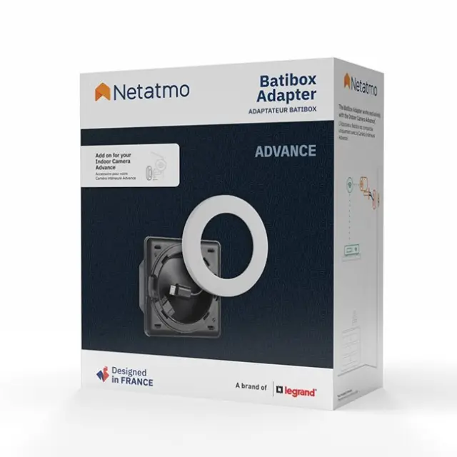 Netatmo Batibox Adapter White (NPC-BAT-W)