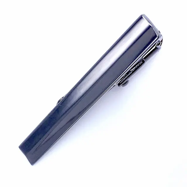 Black Nickel Κλιπ Γραβάτας 4 cm Μαγνητικό 2