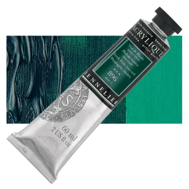 Ακρυλικό Sennelier Extra Fine - 896 Phthalo Green (Blue Shade) S2 - 60ml