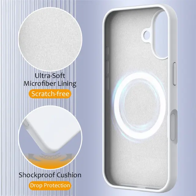 MagSafe Θήκη για iPhone 17- White OEM 3