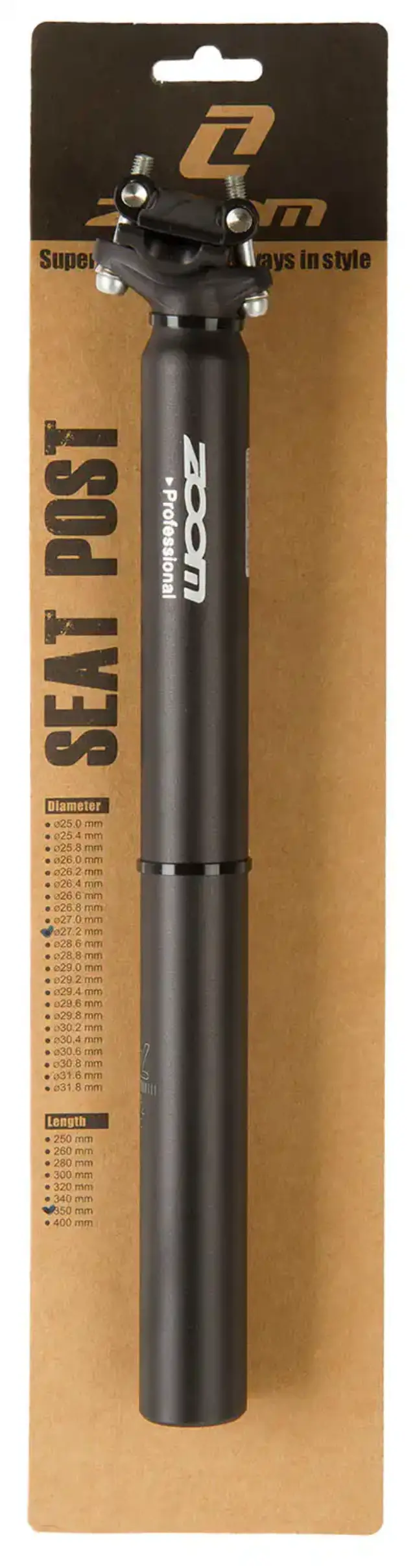 ΝΤΙΖΑ ΣΕΛΛΑΣ ZOOM 350x31.6mm ΑΛΟΥΜΙΝΙΟΥ ΜΑΥΡΟ ΜΑΤΤ 252741 3