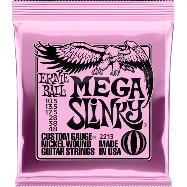 ErnieBall 2213 Mega Slinky Χορδές Ηλεκτρικής Κιθάρας 10.5-48