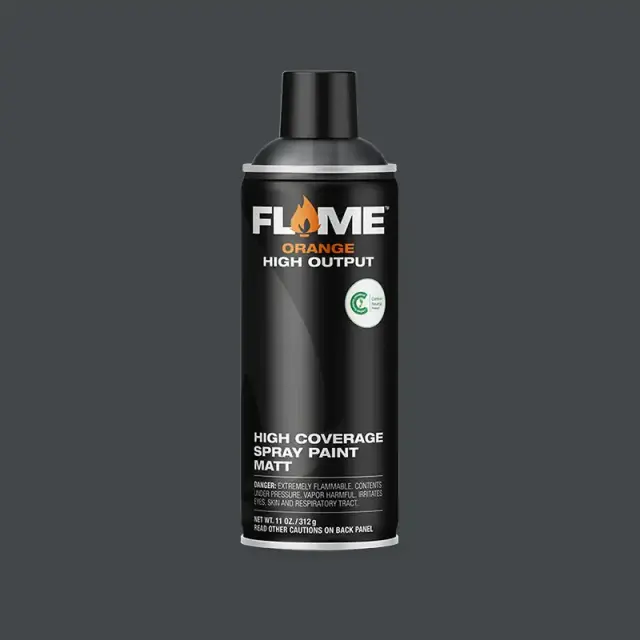 Flame Orange Spray Paint 400ml FO-844 Anthracite Grey