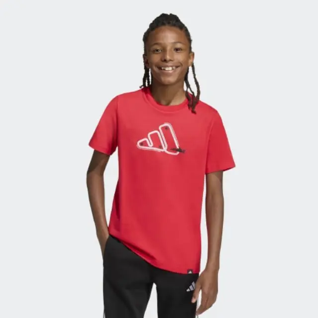 Adidas T-shirt Moto Junior Red KA0512 - 140