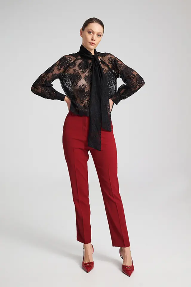 Tereza Lace Blouse με Φιόγκο TEREZA BLOUSE - XS 2