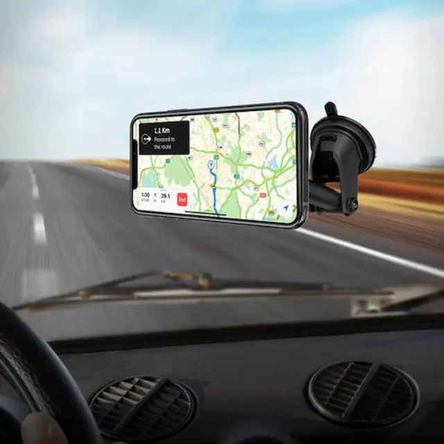 Super Magnetic Freely Scalable In-Car Holder Hoco CA67 Black (HC-CA67) 2