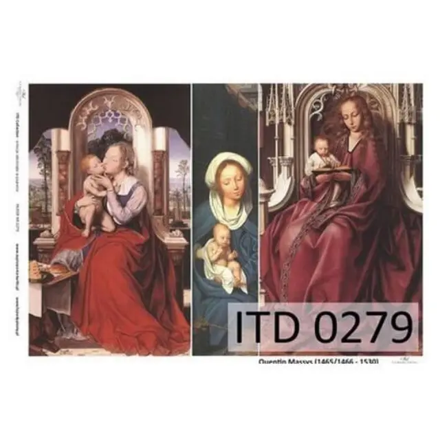 Χαρτί ITD για Decoupage 30x42 cm, 60gr