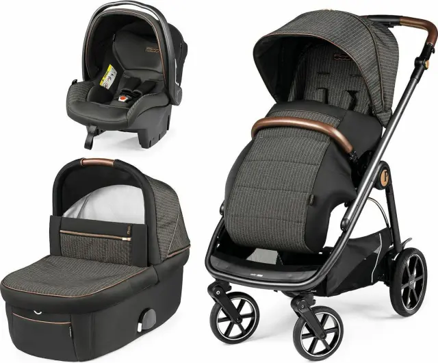 Peg Perego Πολυκαρότσι Veloce SL Modular 3 in 1 500 Edition (02828GS53SQ53) Γκρι