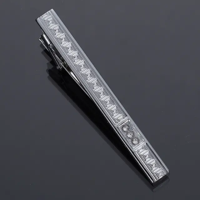 Ασημί Κλιπ Γραβάτας 6 cm – LGTC-T13/11 2