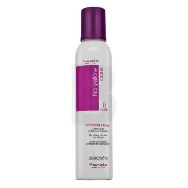 Fanola No Yellow Care Incredible Foam foam conditioner for blond hair 250 ml
