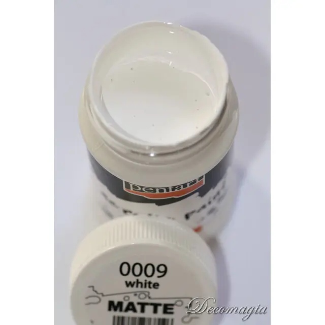 Χρώμα ακρυλικό 100ml Pentart, Λευκό