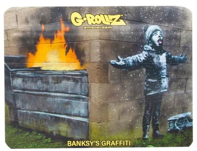 G-Rollz Σακουλάκι Ασφαλείας Zip - Banksy's Snowflake Boy (105x80mm) 2