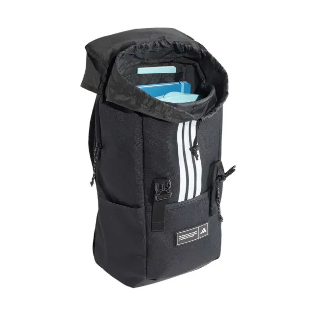 adidas Performance Adult 3Stripes Flap Backpack Μαύρο KG9575 (adidas Performance) - One Size 3
