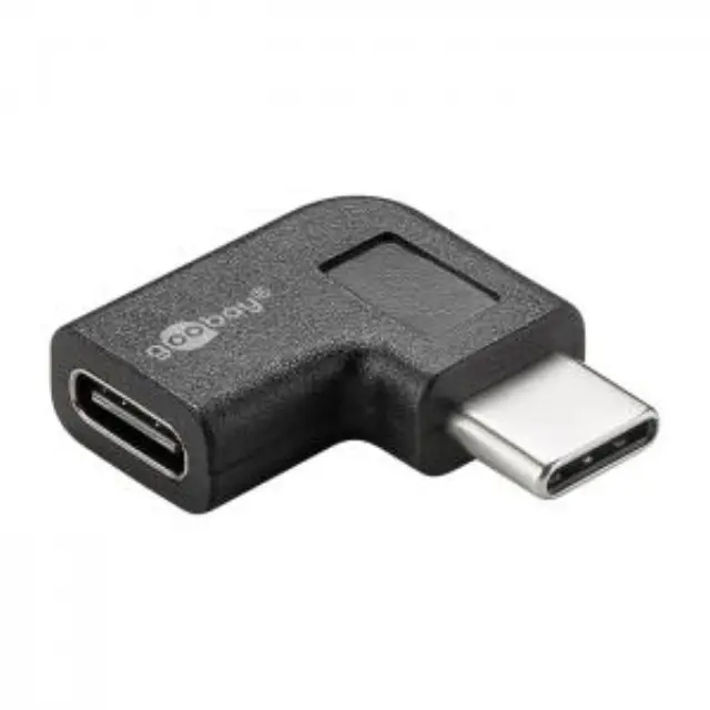 Αντάπτορας USB 3.2 Gen 1x1 Type-C θηλ. - USB Type-C αρσ., σε γωνία 90°. 3