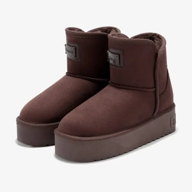 Μποτάκια με Γούνα D.Franklin D.Franklin Nordic V.2 Basic Low DFSH371004-CHOC Καφέ - 39 2