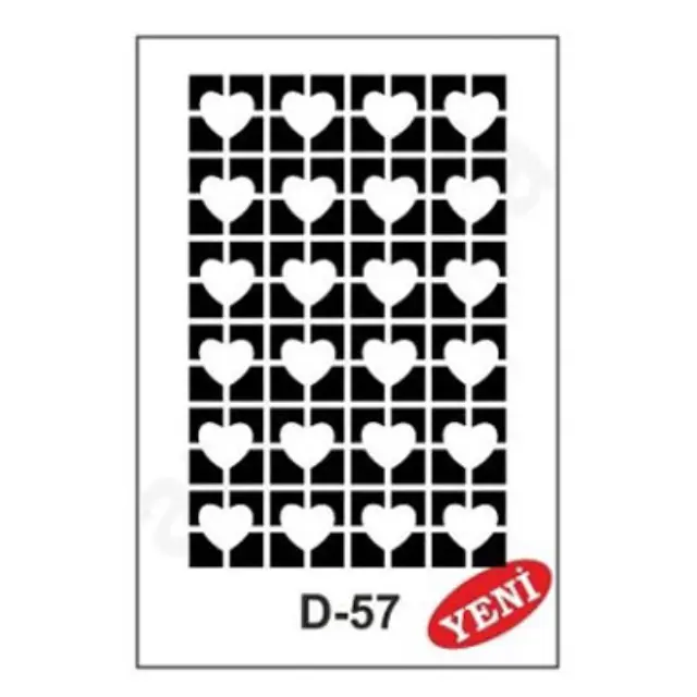 Artebella Στένσιλ 20x30cm D-57